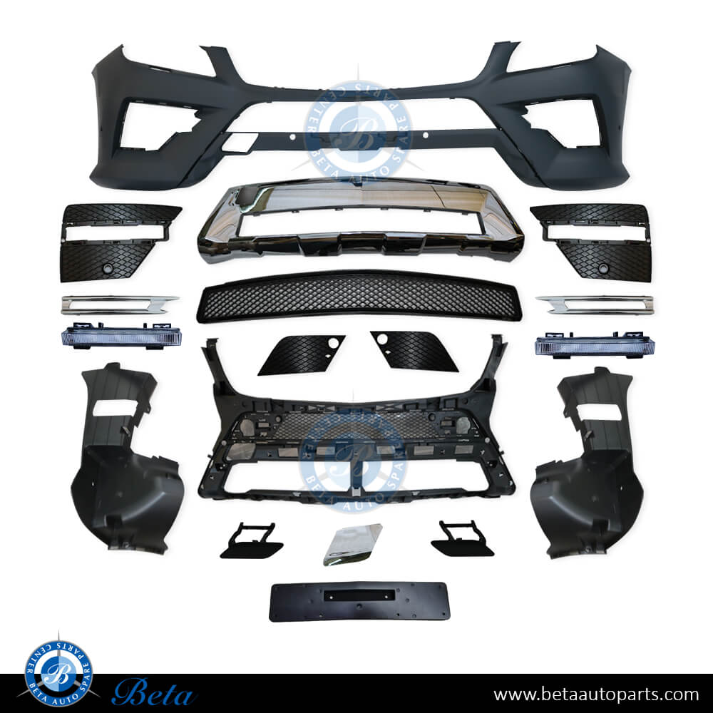 Front Bumper Normal AMG for Mercedes ML-Class W166 2012-2014 models, Part Number 1668854925 Front Bumper Normal AMG for Mercedes ML-Class W166 2012-2014 models, Part Number 1668854925